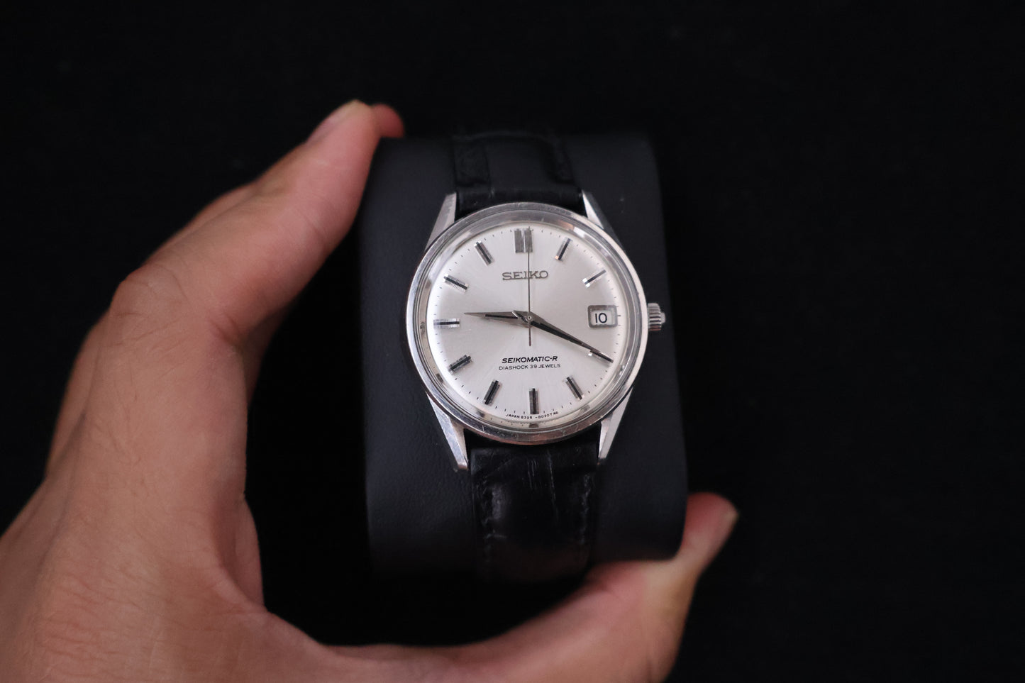 (SERVICED) Very Rare Vintage 1966 Seiko Seikomatic-R Diashock 39 Jewels 8325 - 8000