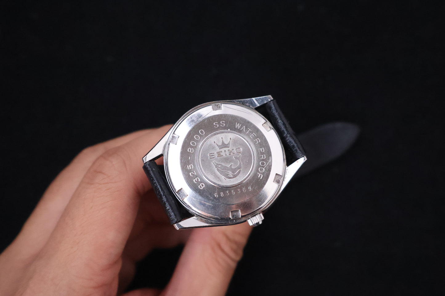 (SERVICED) Very Rare Vintage 1966 Seiko Seikomatic-R Diashock 39 Jewels 8325 - 8000