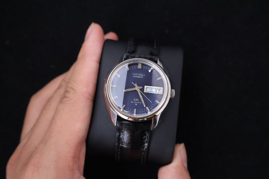 (SERVICED) Rare Vintage 1973 Seiko Lord Matic LM 23 Jewels 5606-7280