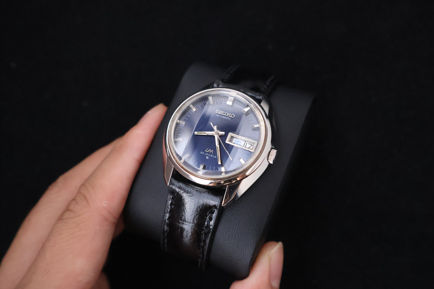 (SERVICED) Rare Vintage 1973 Seiko Lord Matic LM 23 Jewels 5606-7280
