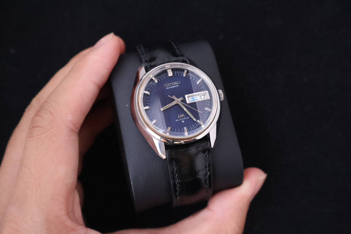 (SERVICED) Rare Vintage 1973 Seiko Lord Matic LM 23 Jewels 5606-7280