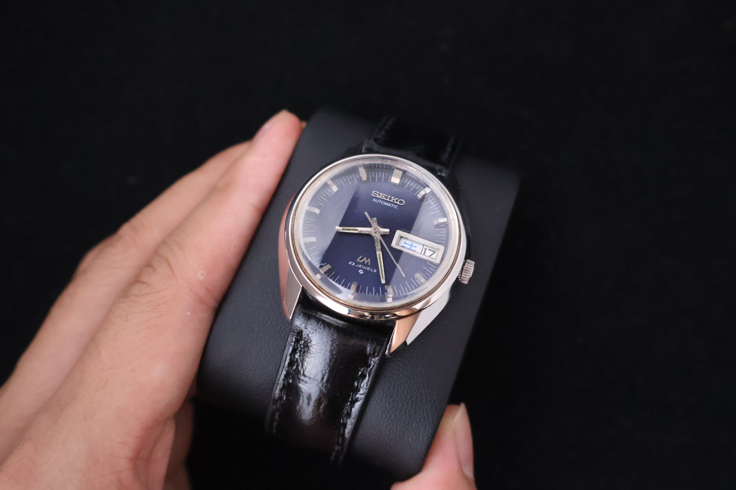 (SERVICED) Rare Vintage 1973 Seiko Lord Matic LM 23 Jewels 5606-7280