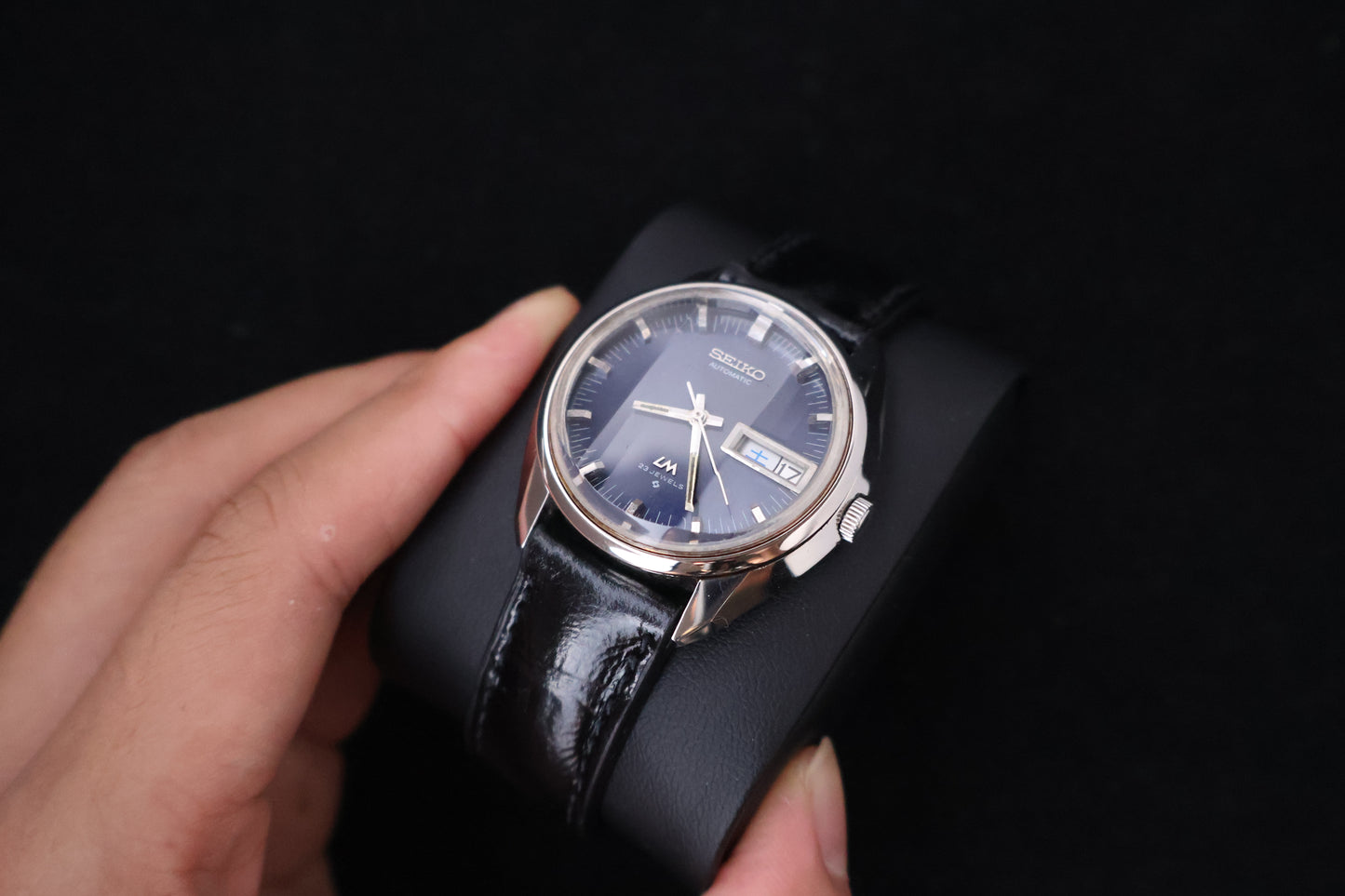 (SERVICED) Rare Vintage 1973 Seiko Lord Matic LM 23 Jewels 5606-7280