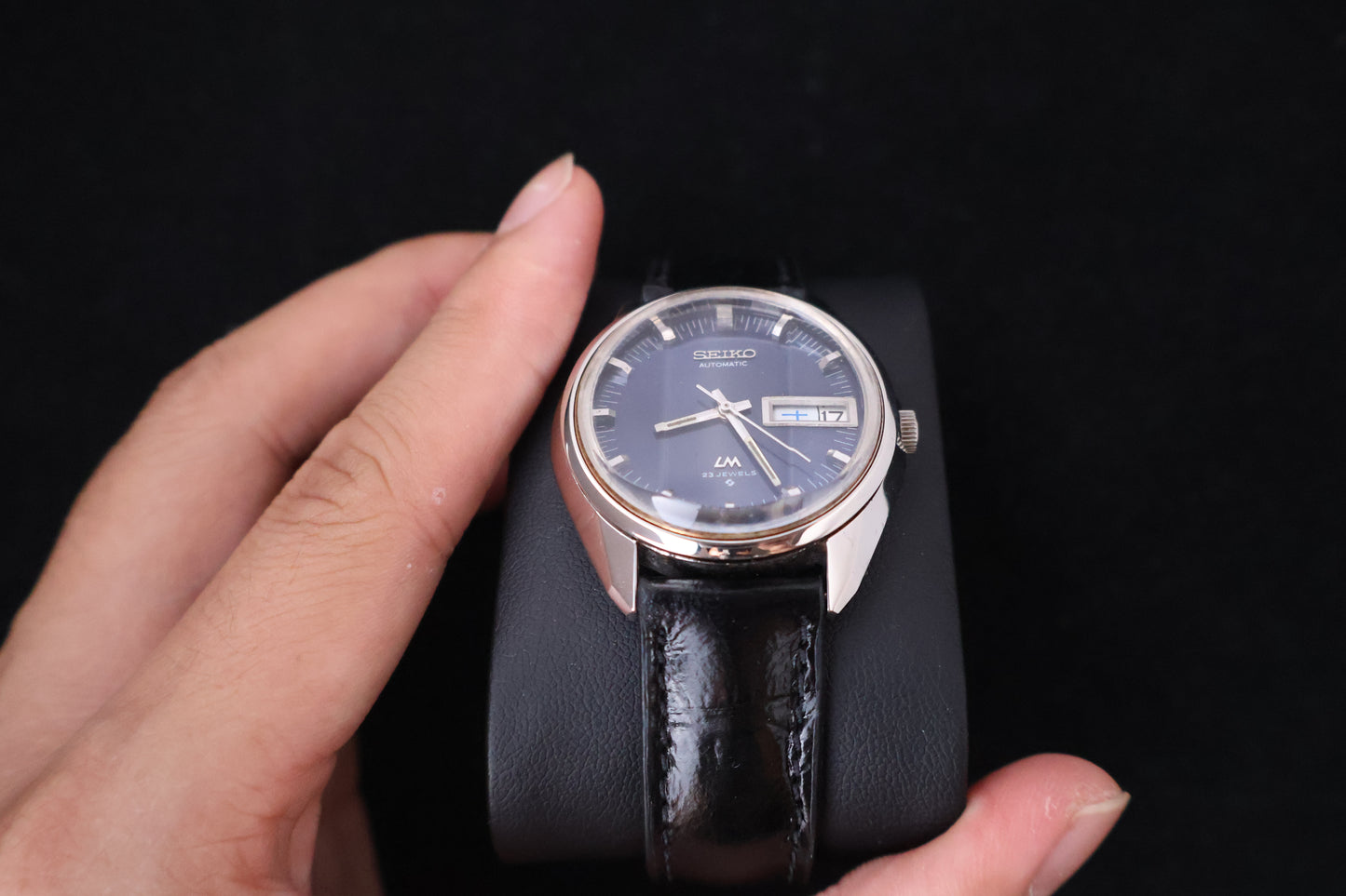 (SERVICED) Rare Vintage 1973 Seiko Lord Matic LM 23 Jewels 5606-7280