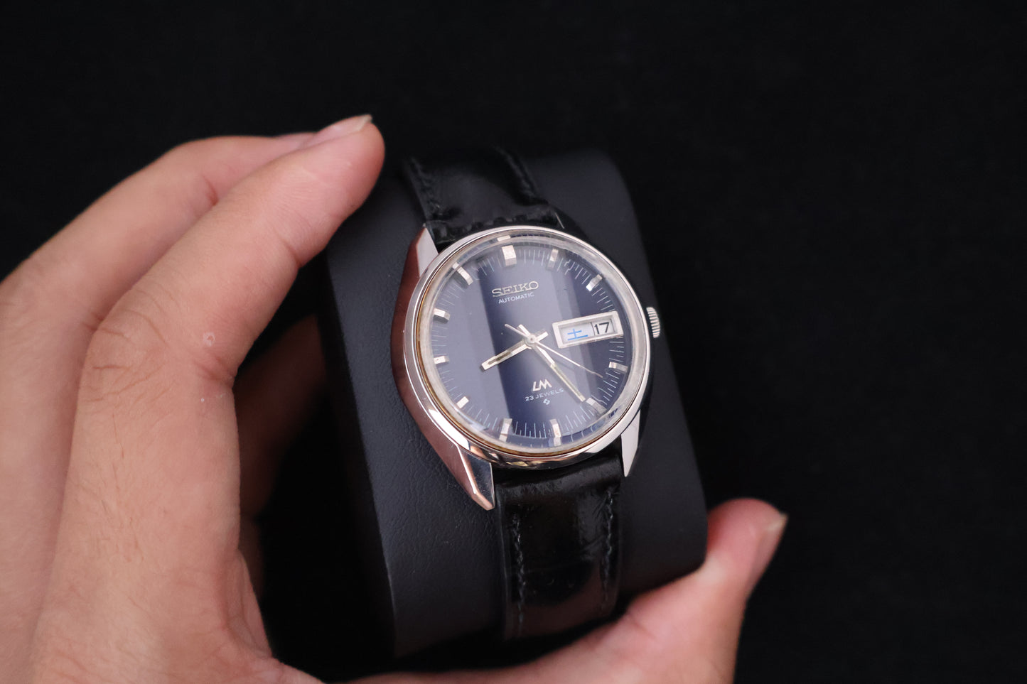 (SERVICED) Rare Vintage 1973 Seiko Lord Matic LM 23 Jewels 5606-7280