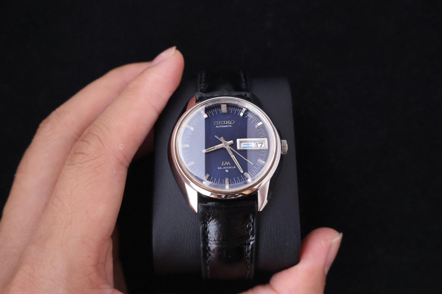 (SERVICED) Rare Vintage 1973 Seiko Lord Matic LM 23 Jewels 5606-7280