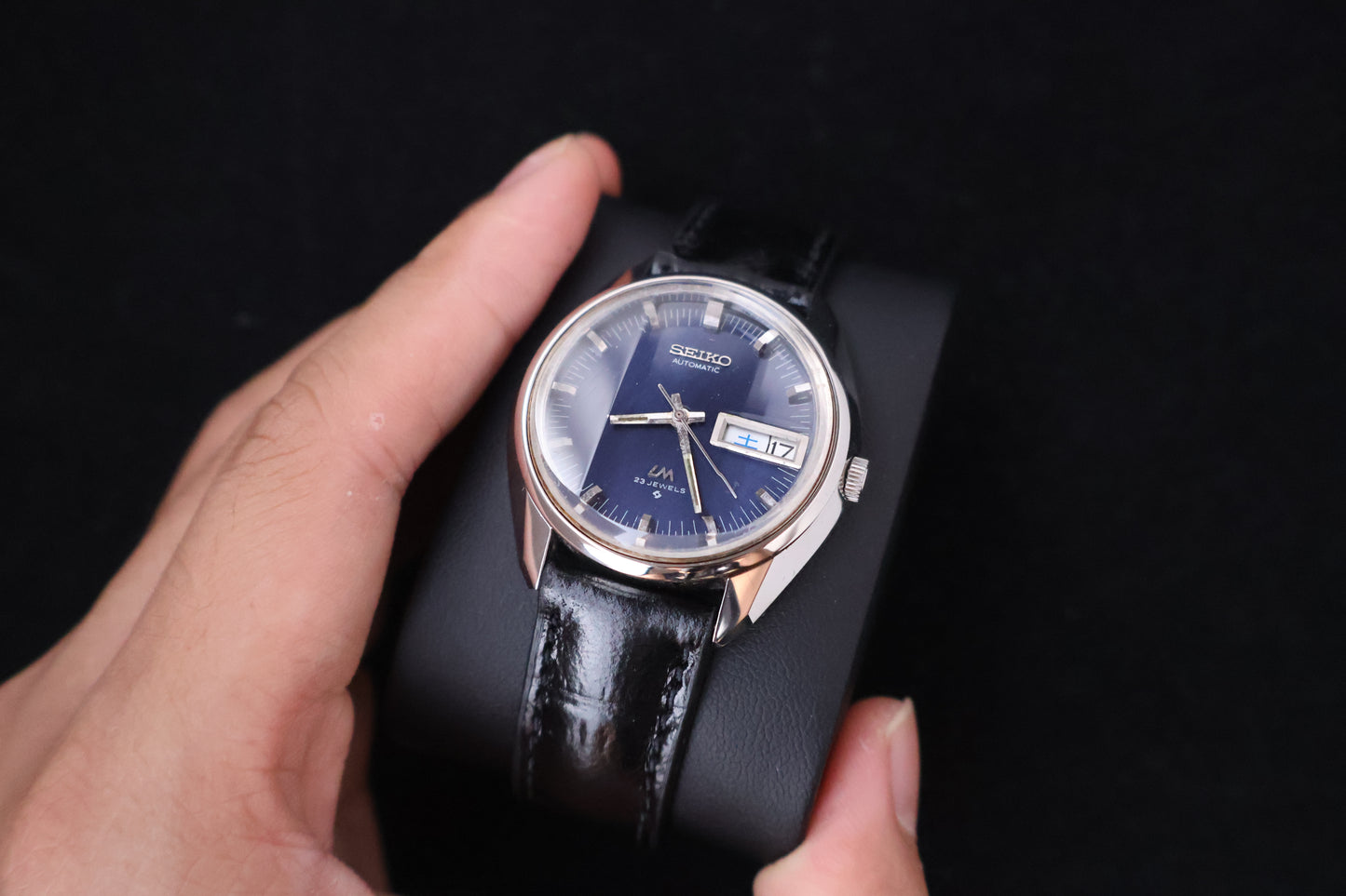 (SERVICED) Rare Vintage 1973 Seiko Lord Matic LM 23 Jewels 5606-7280