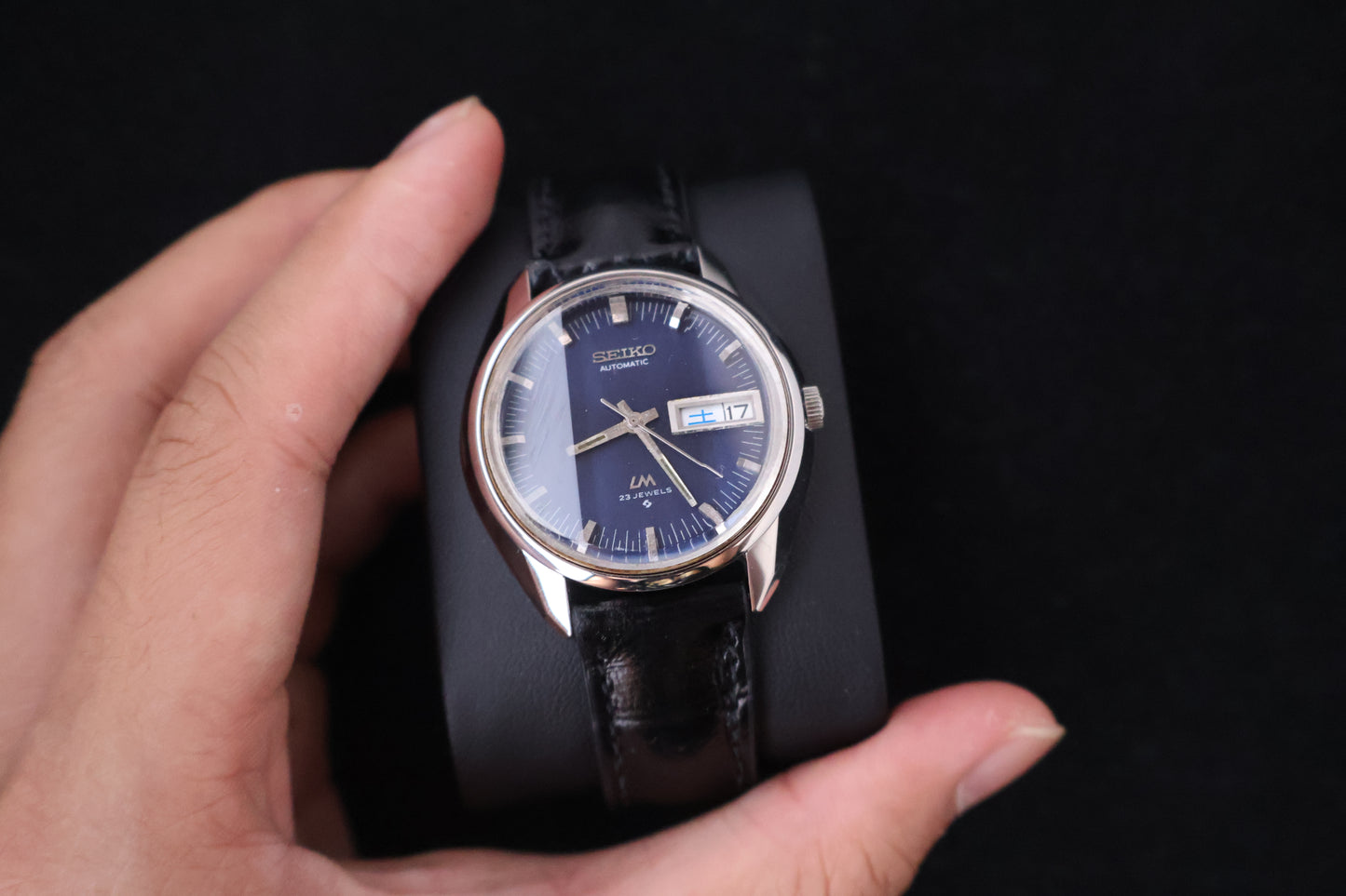 (SERVICED) Rare Vintage 1973 Seiko Lord Matic LM 23 Jewels 5606-7280