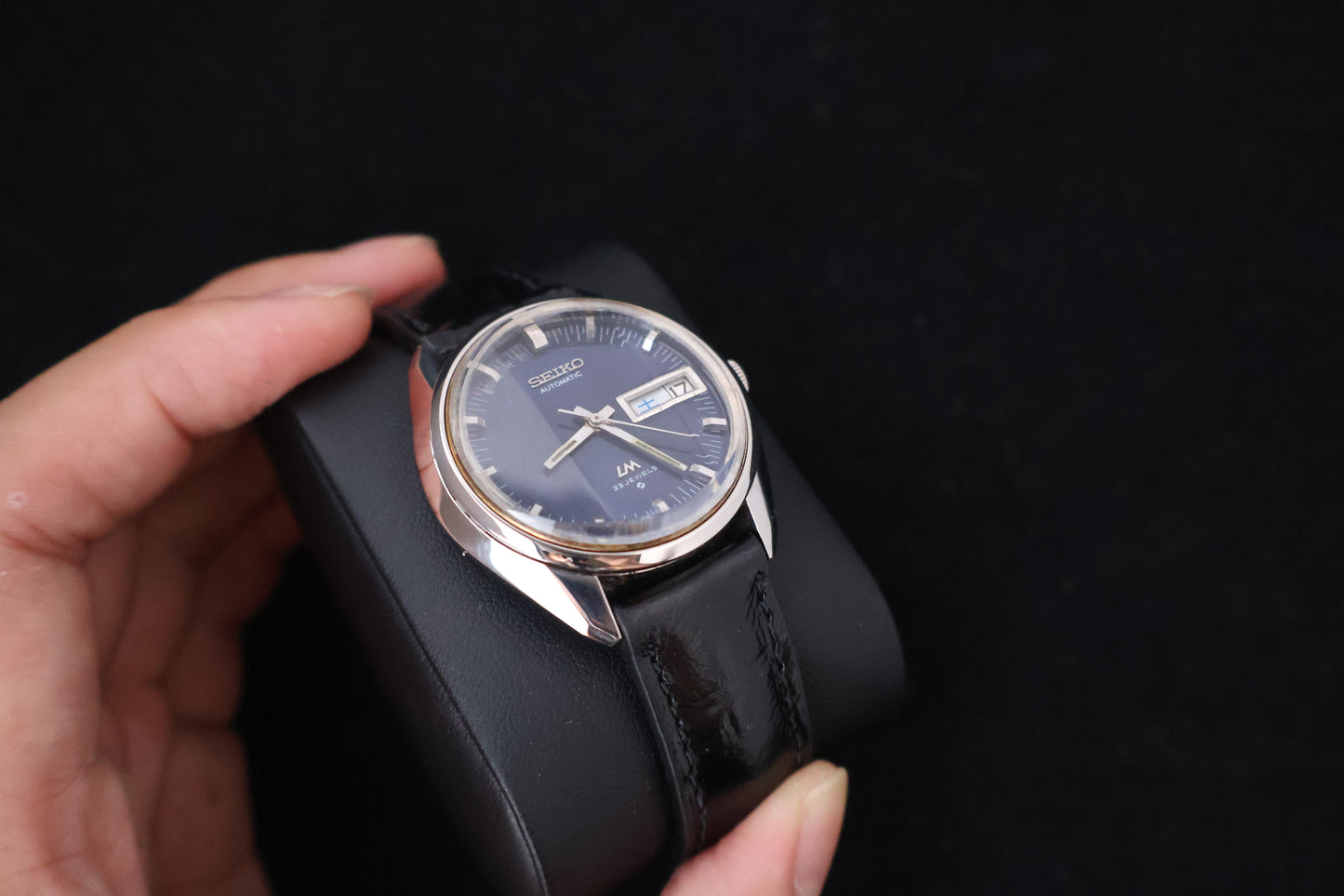 (SERVICED) Rare Vintage 1973 Seiko Lord Matic LM 23 Jewels 5606-7280