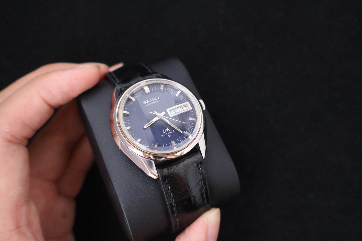 (SERVICED) Rare Vintage 1973 Seiko Lord Matic LM 23 Jewels 5606-7280