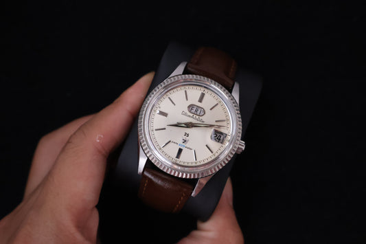 (SERVICED) Rare Vintage 1965 Citizen Auto Dater 7 Para 40m Water 25 Jewels