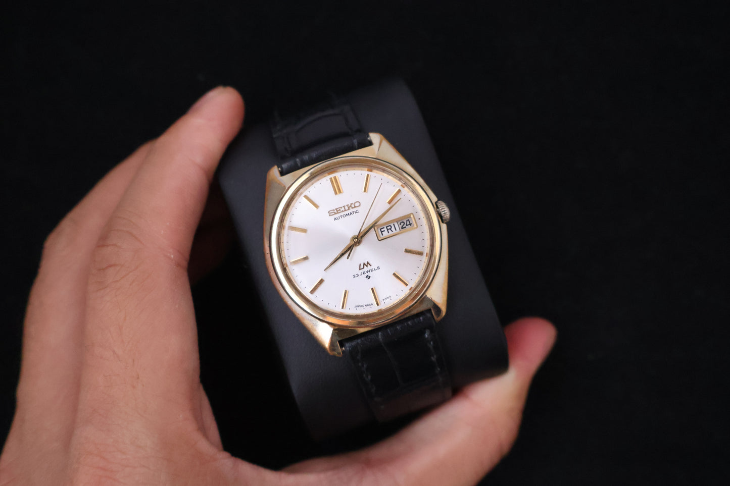 (SERVICED) Rare Vintage 1970 Seiko Lord Matic 23 Jewels SGP 5606-7000