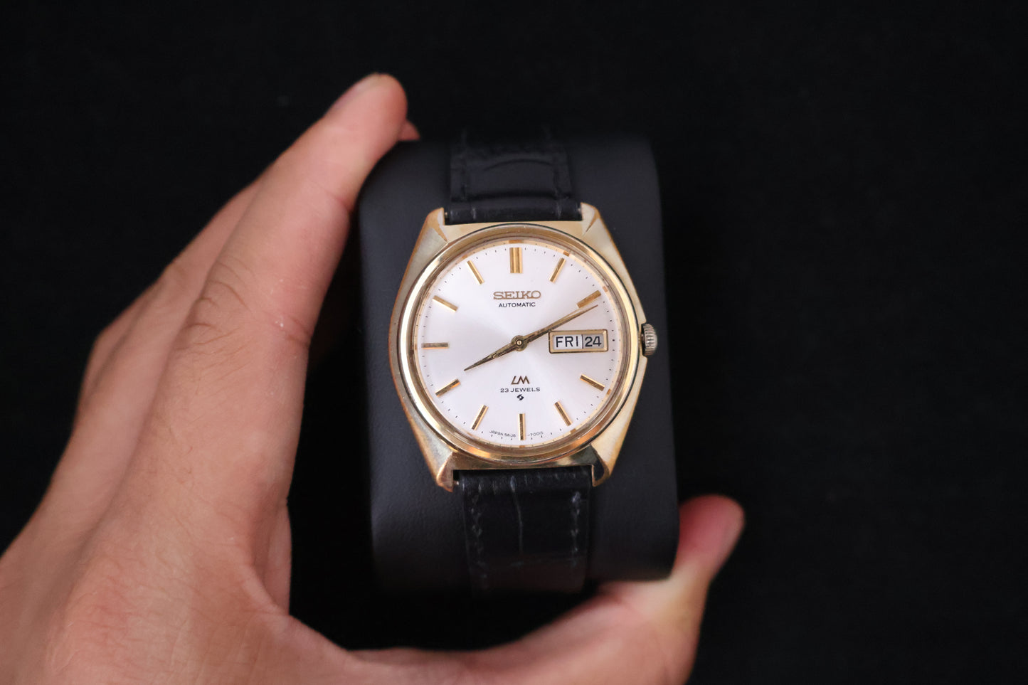 (SERVICED) Rare Vintage 1970 Seiko Lord Matic 23 Jewels SGP 5606-7000