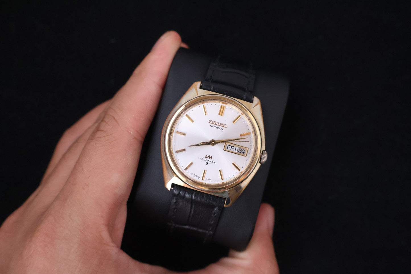 (SERVICED) Rare Vintage 1970 Seiko Lord Matic 23 Jewels SGP 5606-7000