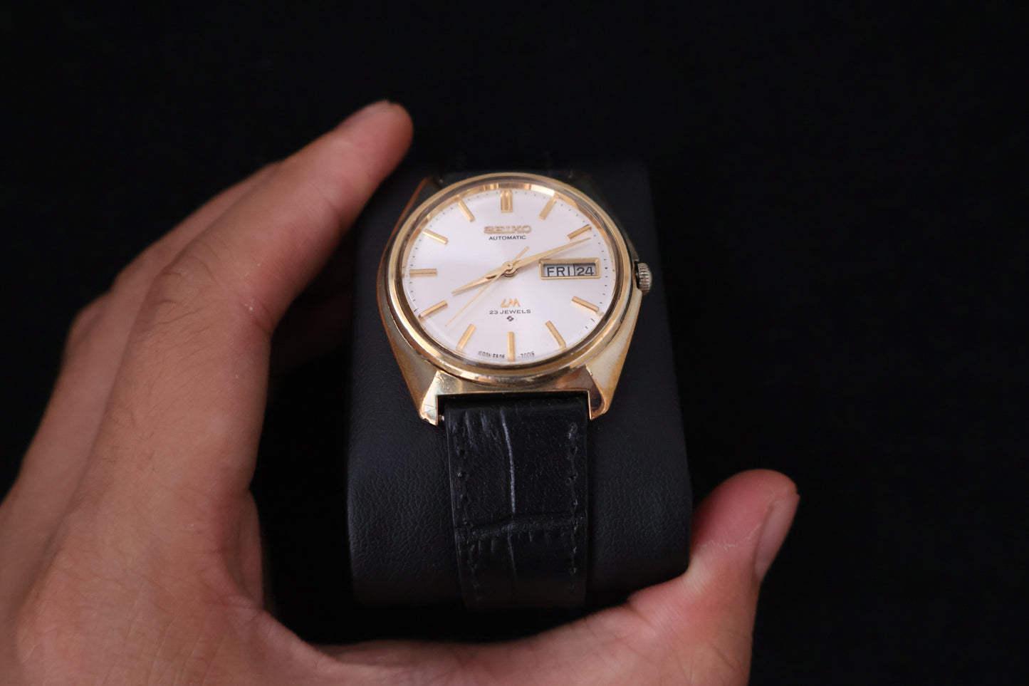 (SERVICED) Rare Vintage 1970 Seiko Lord Matic 23 Jewels SGP 5606-7000