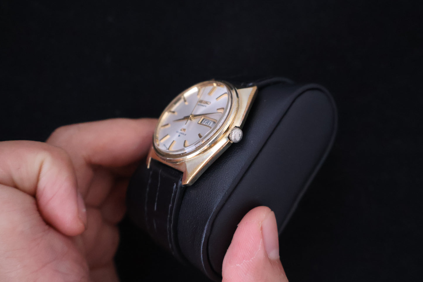 (SERVICED) Rare Vintage 1970 Seiko Lord Matic 23 Jewels SGP 5606-7000
