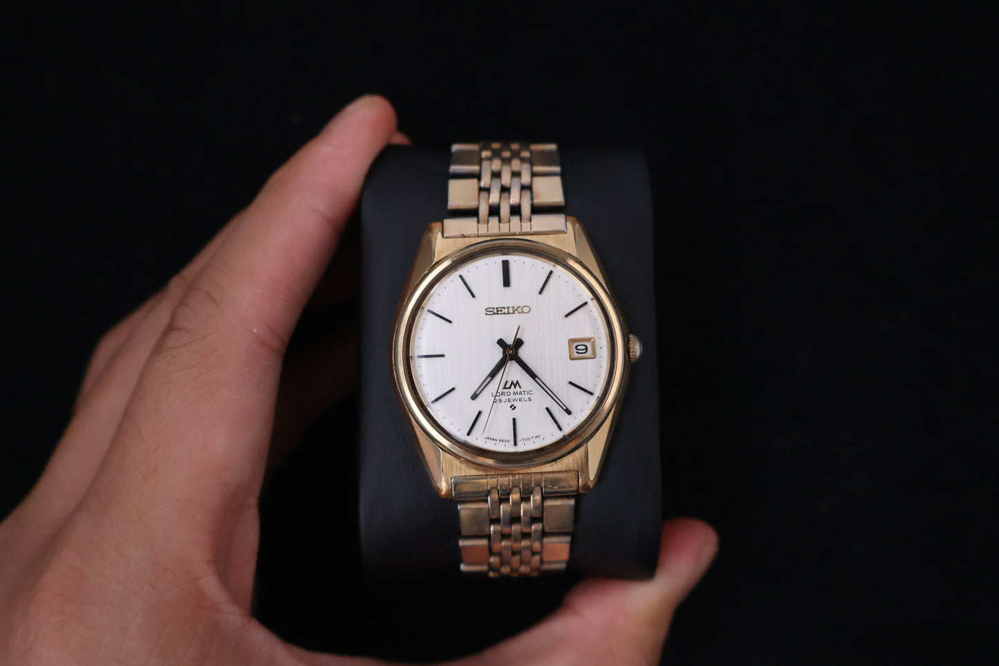 (SERVICED) Rare Vintage 1969 Seiko Lord Matic 25 Jewels SGP 5605-7020