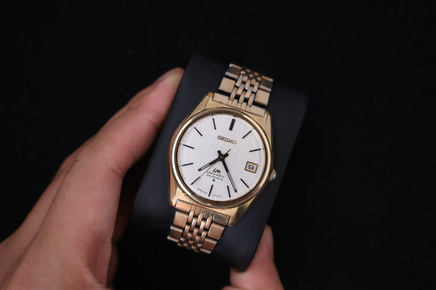 (SERVICED) Rare Vintage 1969 Seiko Lord Matic 25 Jewels SGP 5605-7020