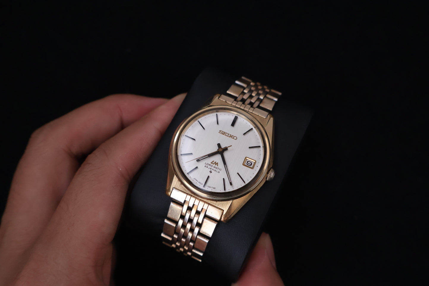 (SERVICED) Rare Vintage 1969 Seiko Lord Matic 25 Jewels SGP 5605-7020