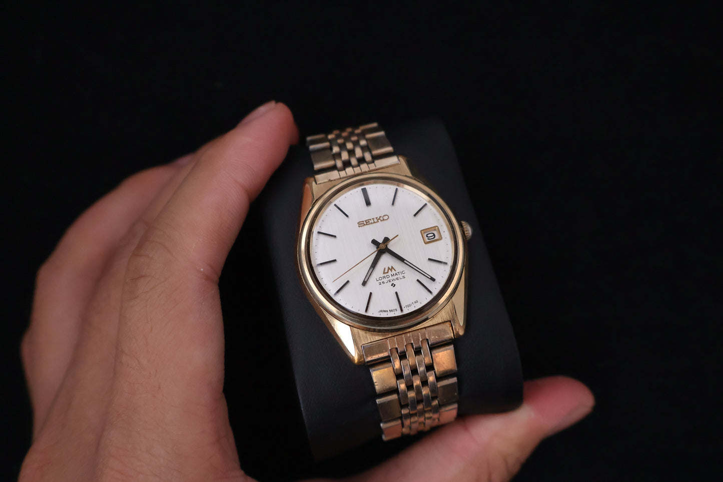 (SERVICED) Rare Vintage 1969 Seiko Lord Matic 25 Jewels SGP 5605-7020