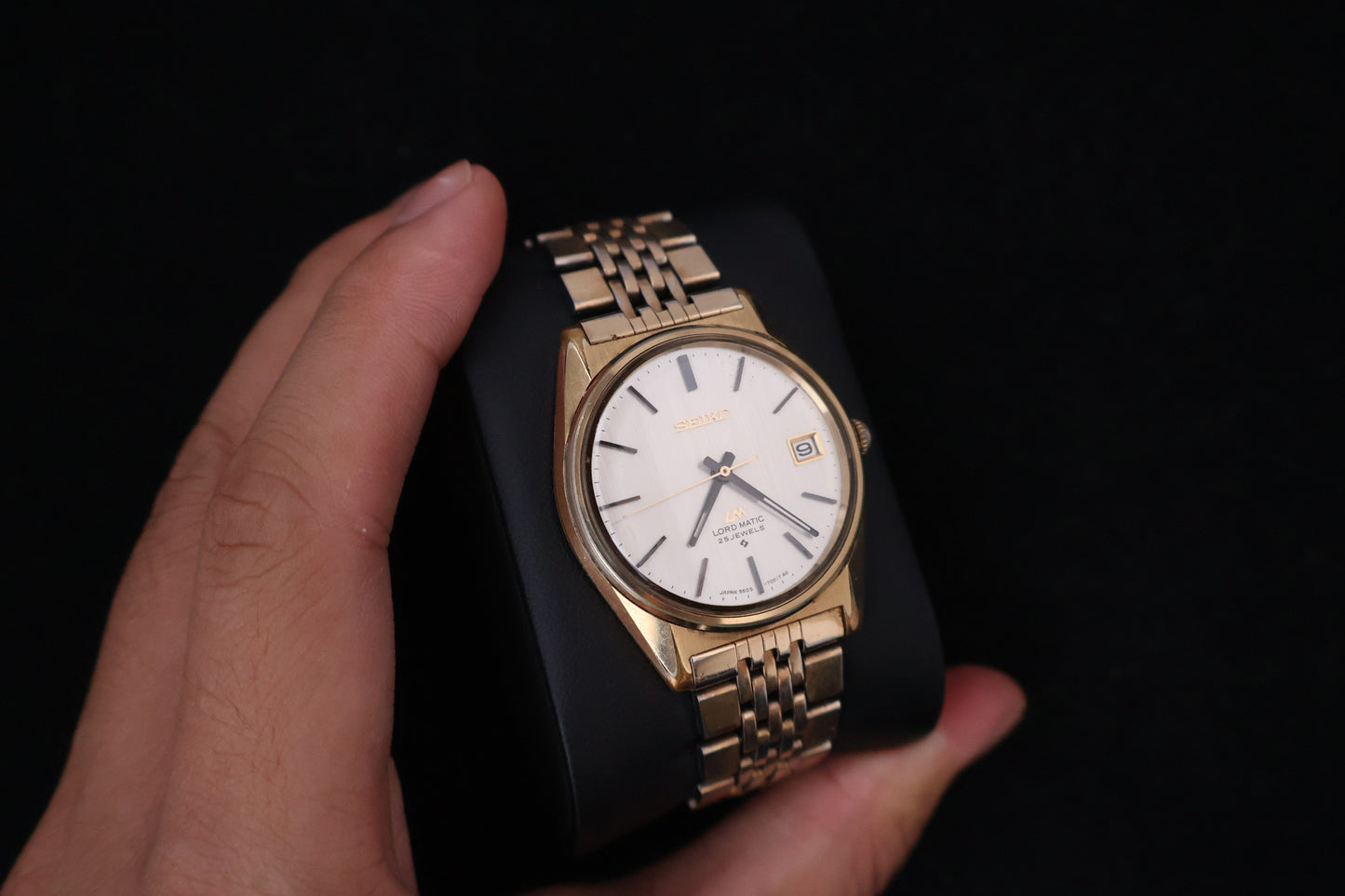 (SERVICED) Rare Vintage 1969 Seiko Lord Matic 25 Jewels SGP 5605-7020