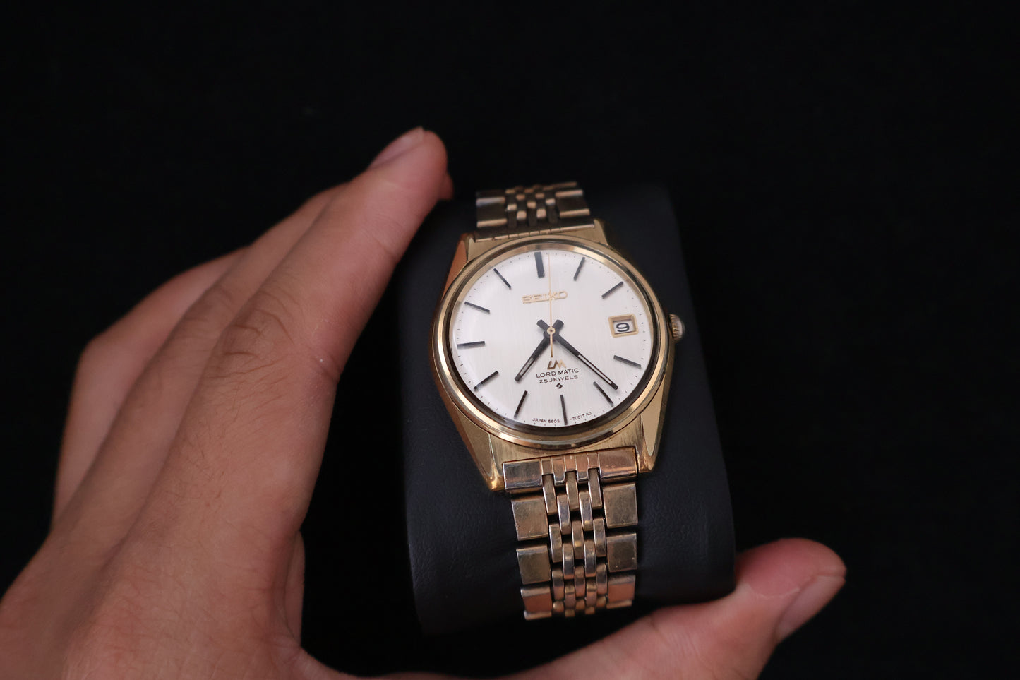 (SERVICED) Rare Vintage 1969 Seiko Lord Matic 25 Jewels SGP 5605-7020