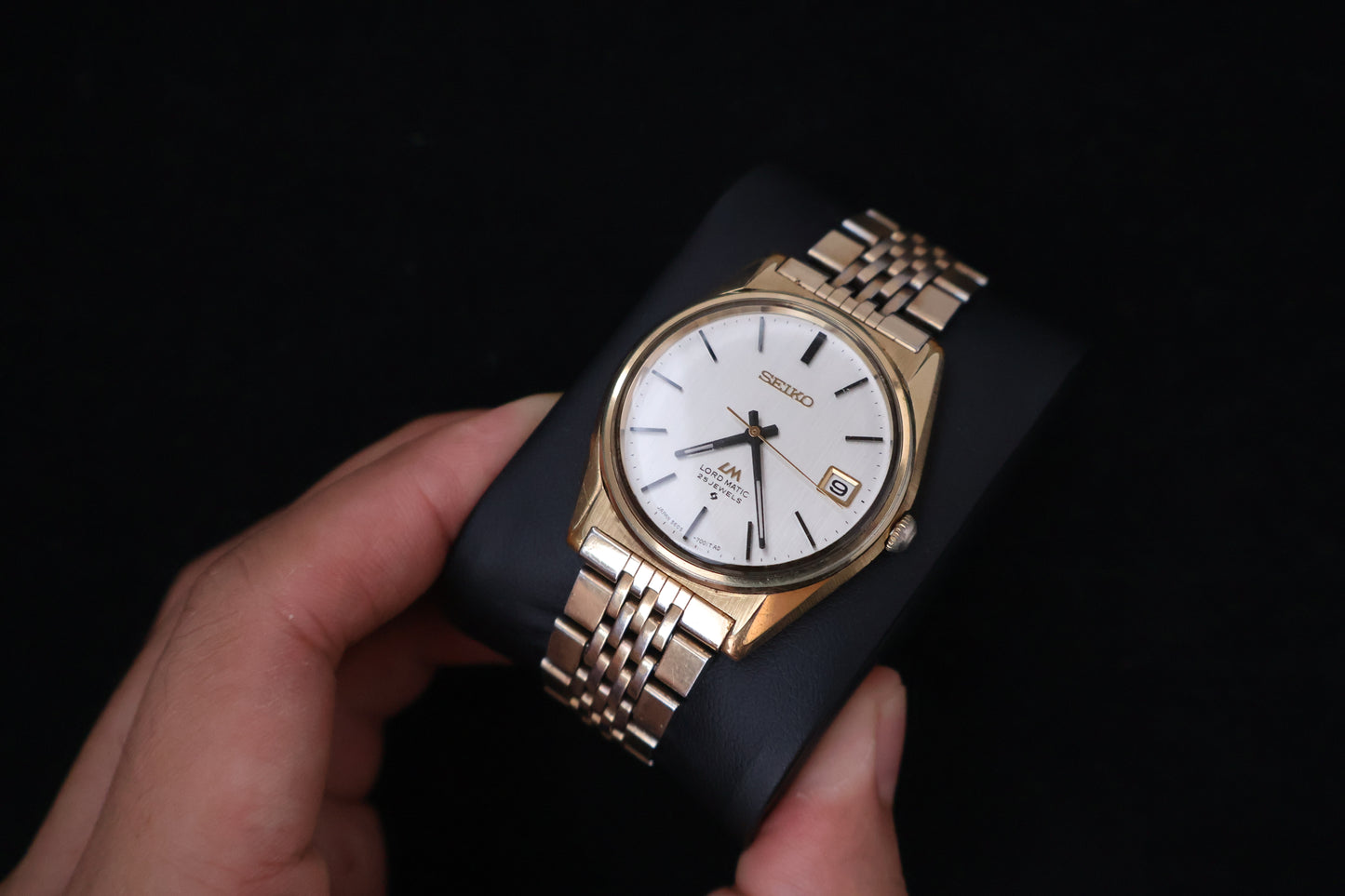 (SERVICED) Rare Vintage 1969 Seiko Lord Matic 25 Jewels SGP 5605-7020
