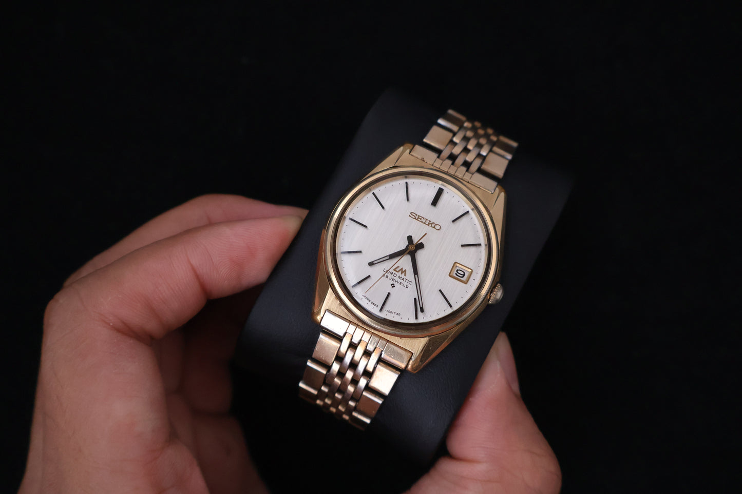 (SERVICED) Rare Vintage 1969 Seiko Lord Matic 25 Jewels SGP 5605-7020