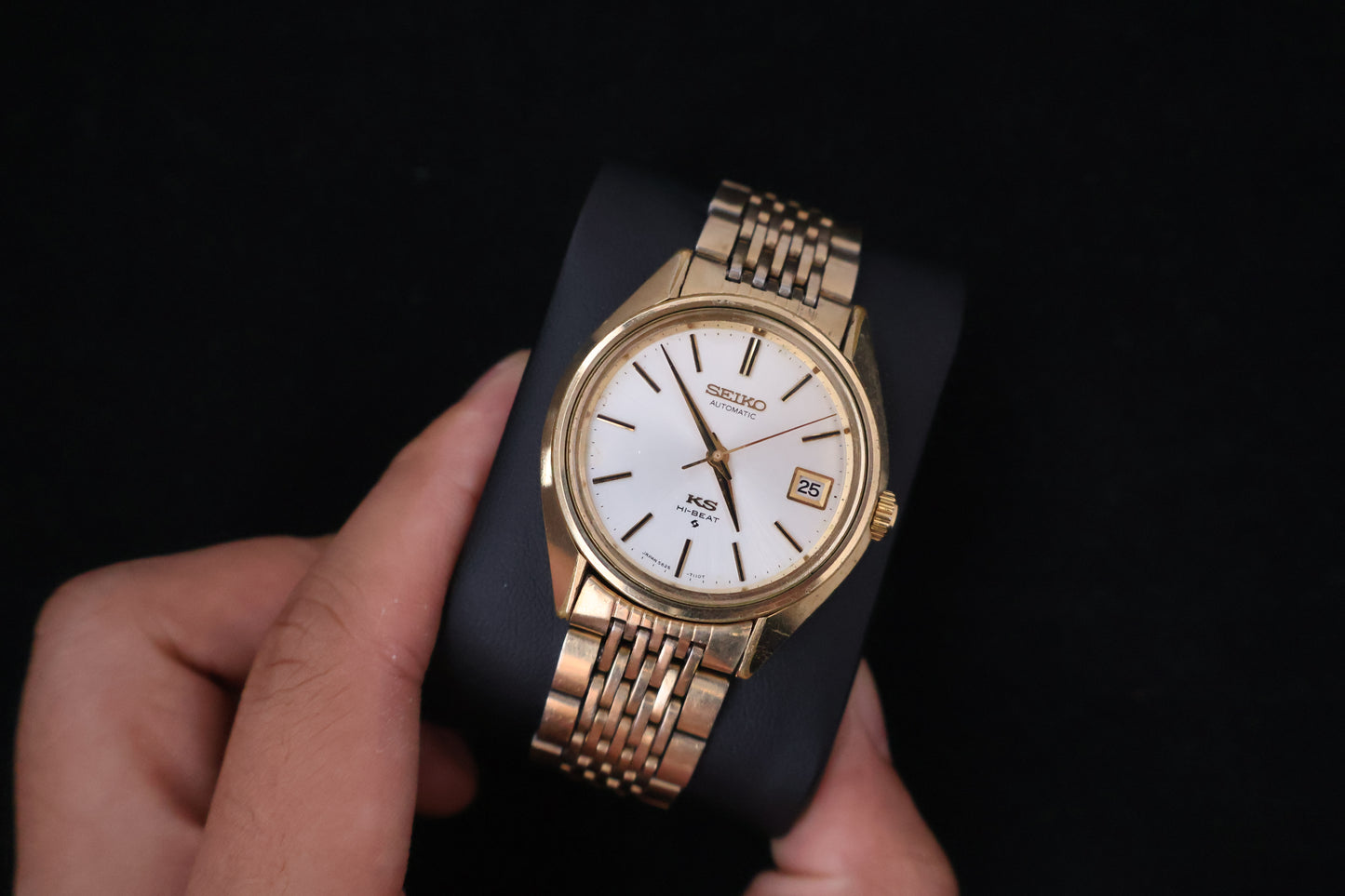 (SERVICED) Rare Vintage 1974 King Seiko KS Hi-Beat SGP 25 Jewels 5625-7113