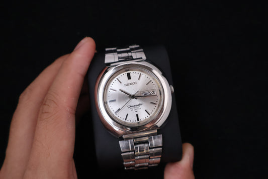 (SERVICED) Rare Vintage 1969 Seiko Presmatic Hi-Beat 27 Jewels 5146-7030