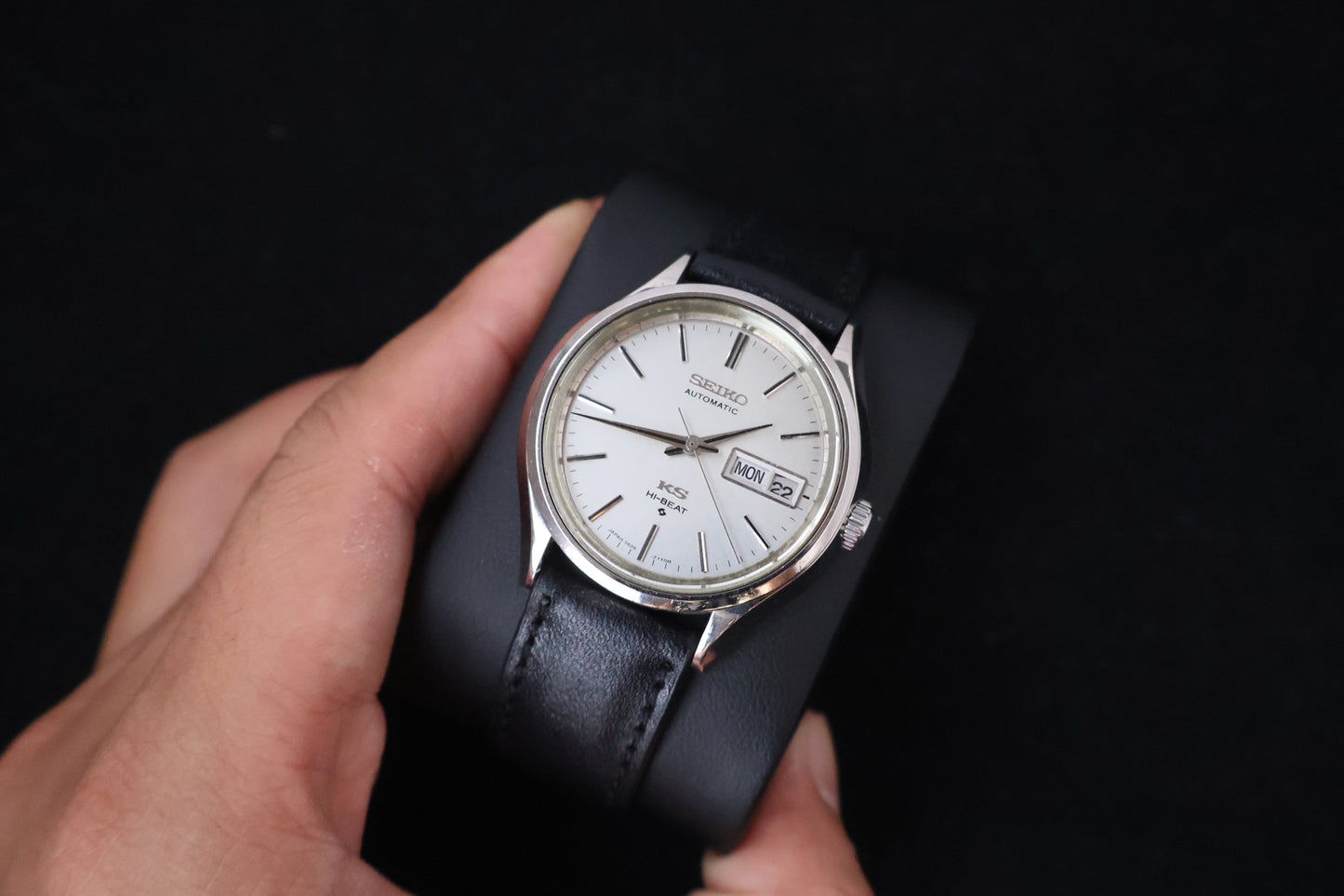 (SERVICED) Rare Vintage 1973 King Seiko KS Hi-Beat Medallion 25 Jewels 5626-7120