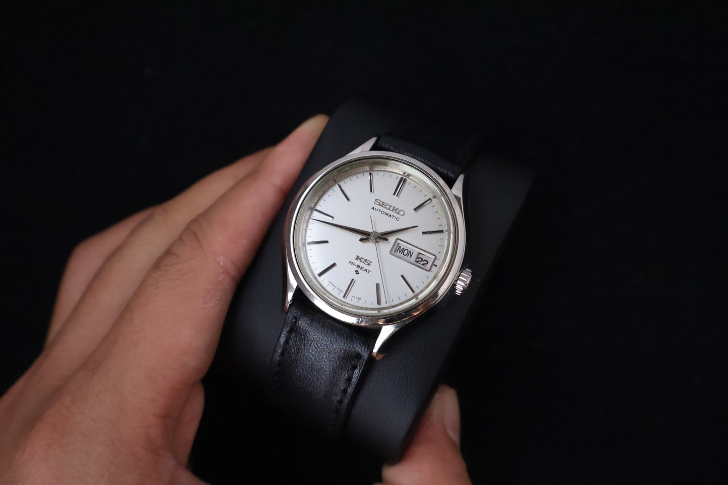 (SERVICED) Rare Vintage 1973 King Seiko KS Hi-Beat Medallion 25 Jewels 5626-7120