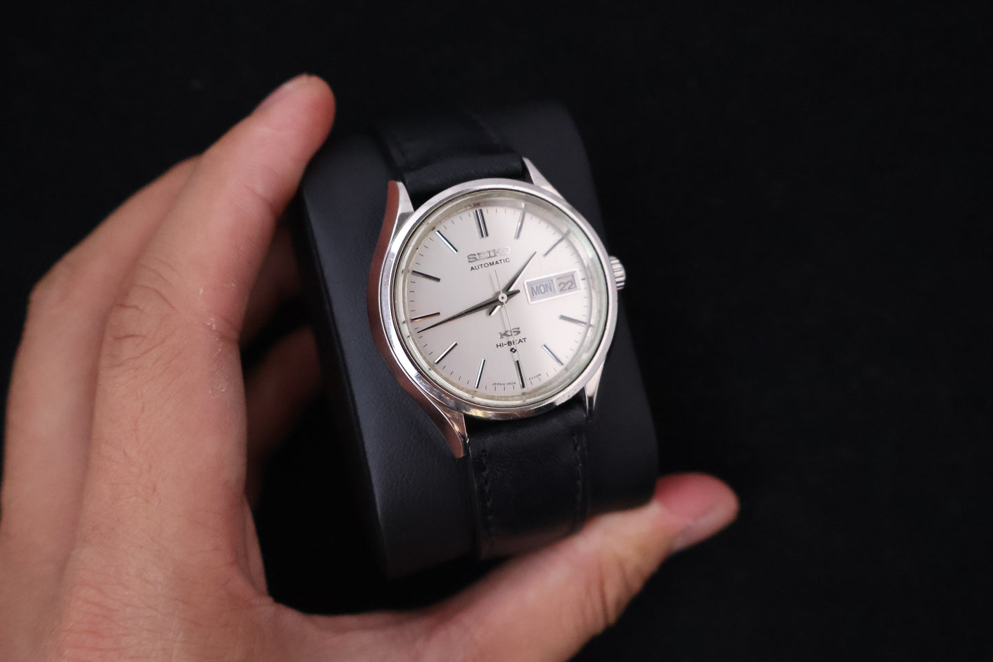 (SERVICED) Rare Vintage 1973 King Seiko KS Hi-Beat Medallion 25 Jewels 5626-7120