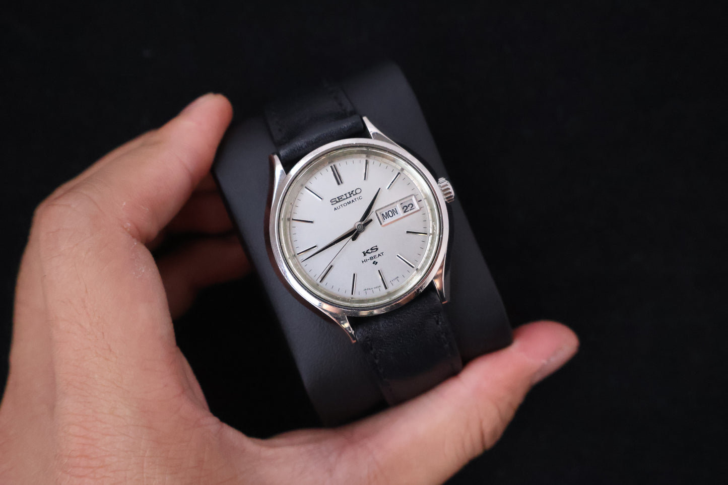 (SERVICED) Rare Vintage 1973 King Seiko KS Hi-Beat Medallion 25 Jewels 5626-7120