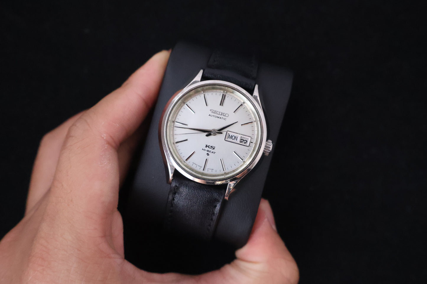 (SERVICED) Rare Vintage 1973 King Seiko KS Hi-Beat Medallion 25 Jewels 5626-7120