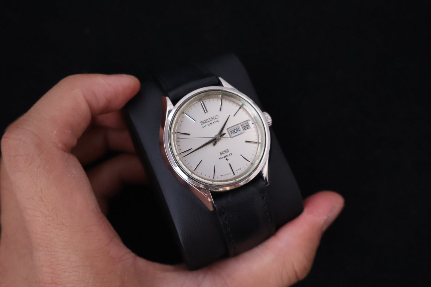 (SERVICED) Rare Vintage 1973 King Seiko KS Hi-Beat Medallion 25 Jewels 5626-7120