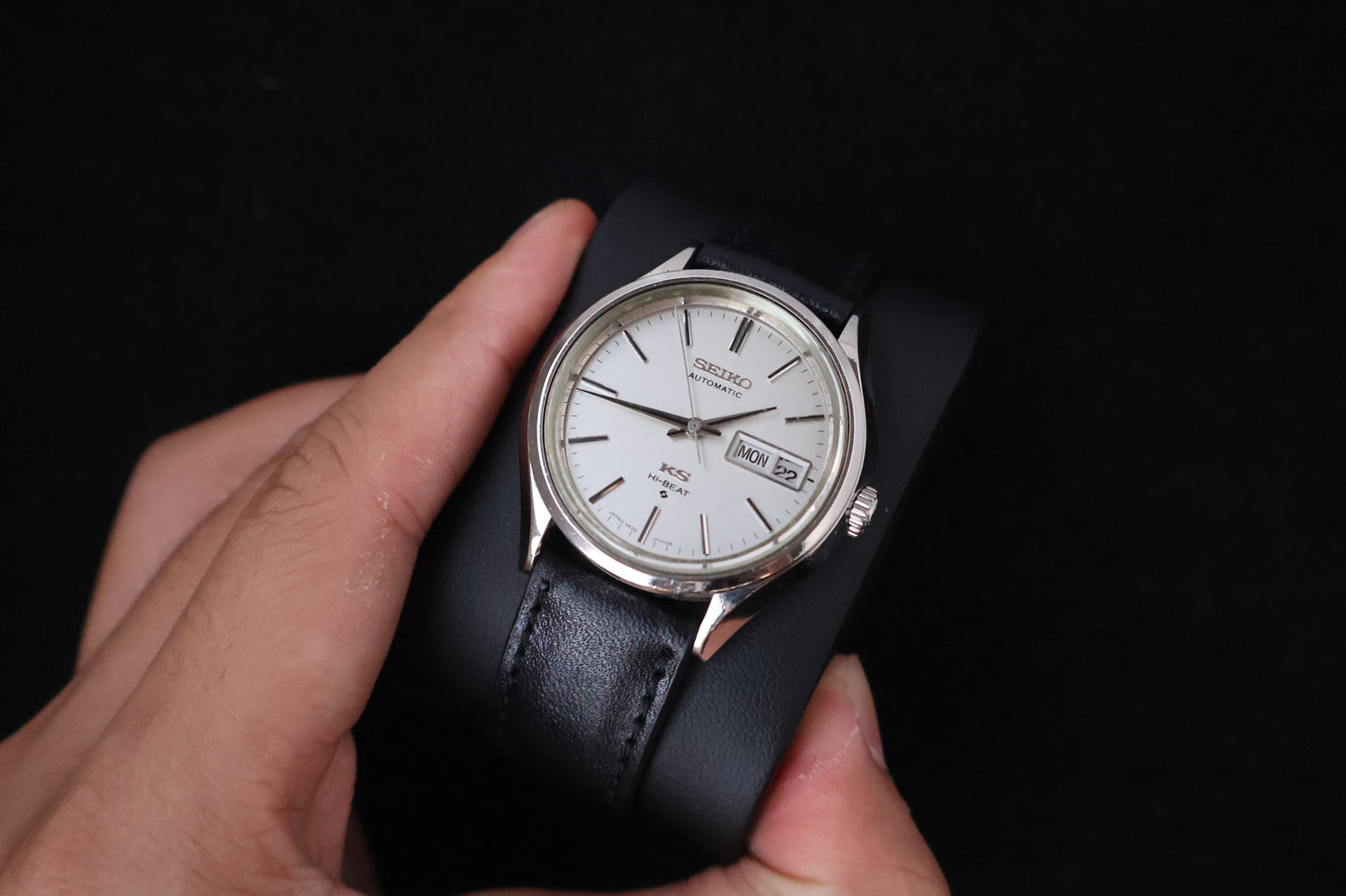 (SERVICED) Rare Vintage 1973 King Seiko KS Hi-Beat Medallion 25 Jewels 5626-7120