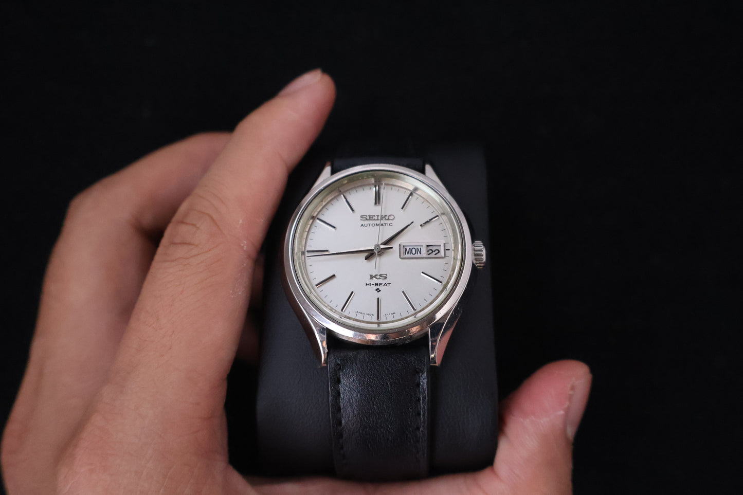 (SERVICED) Rare Vintage 1973 King Seiko KS Hi-Beat Medallion 25 Jewels 5626-7120